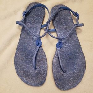 Authentic Tory Burch Emmy Sandals Rare Color